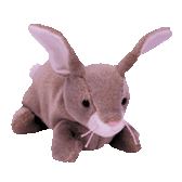 TY Beanie Baby ... NIBBLY Bunny  *  NWT