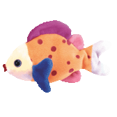 TY Beanie Baby  ~  LIPS ... Fish  *  NWT