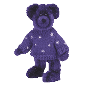TY Attic Treasure  ~  ORION Blue Bear w/Sweater * NWT