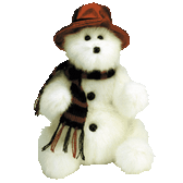 TY Attic Treasure  ~  NORTH ... SNOWMAN   *  NWT
