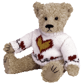 TY  ~  HEARTLEY  *  12" Attic Treasure Bear  *  NEW From Our Retaill Shop