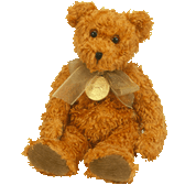 TY  Beanie Baby  ~  TEDDY ... 100th Anniversary  *  NWT