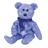 TY  Beanie Baby  ~  1999 HOLIDAY TEDDY  *  NWT