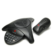 Polycom 2201-15100-001 Soundstation 2 Conference Phone w/ 2201-16020 Wall Module