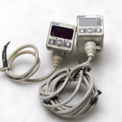 Lot of 2 SMC ZSE40-T1-22L High Precision Digital Vacuum Pressure Switches