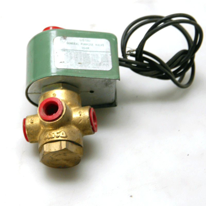 electric solenoid valve for noninert gass