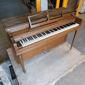 Vintage Winter & Company 88 Key Upright Piano Needs Felt Hammer Work