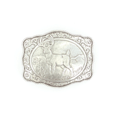 Crumrine White Tail Buckle Rect 2.75x 3.5