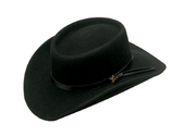 GAMBLER Crushable Black Hat