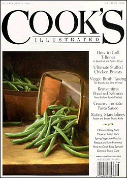 Cooks Illustrated Magazine  (US) - 6 iss/yr (To US Only)
