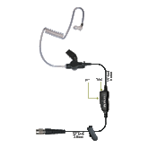 Star Quick-Disconnect Single-Wire Earpiece Kit