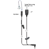 Victory 2-Wire PTT Earpiece for Kodiak