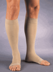 Jobst Relief Knee High 20-30 mmHg Open Toe Compression Stockings -  Healthcare Home Medical Supply USA