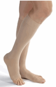 Jobst Opaque - Knee High 30-40mmHg - Open Toe