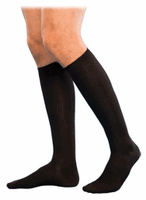 Sigvaris 186 Casual Cotton Socks for Men - Knee High 15-20mmHg