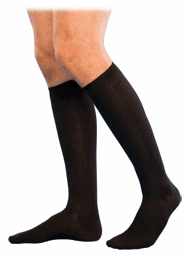 Sigvaris 186 Casual Cotton Socks for Men - Knee High 15-20mmHg