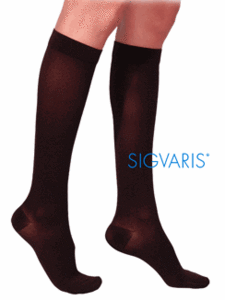 Sigvaris 860 Opaque - Knee High for Women 20-30mmHg