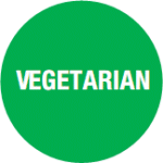 75090 Food Advisory 24mm Circles Removable - Vegetarian