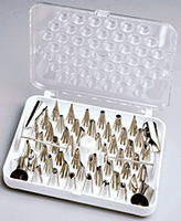 Master Tube Decorating Set with 55 Pieces