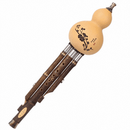Kaufen Acheter Achat Kopen Buy Performance Level Chinese Gourd Flute Black Sandalwood Hulusi Instrument