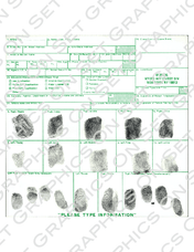 Thumb Print Card
