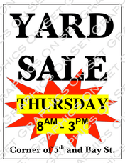 Yard Sale Flyer