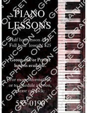 Piano Lessons