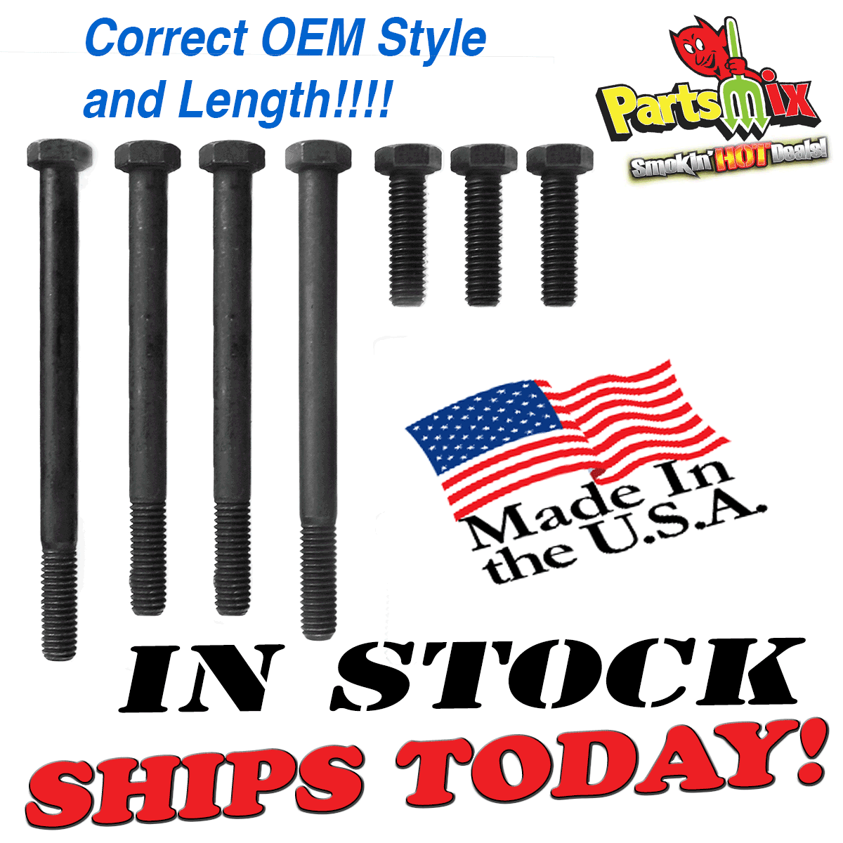 318 340 360 Water Pump Bolts With Correct Head Markings!!!