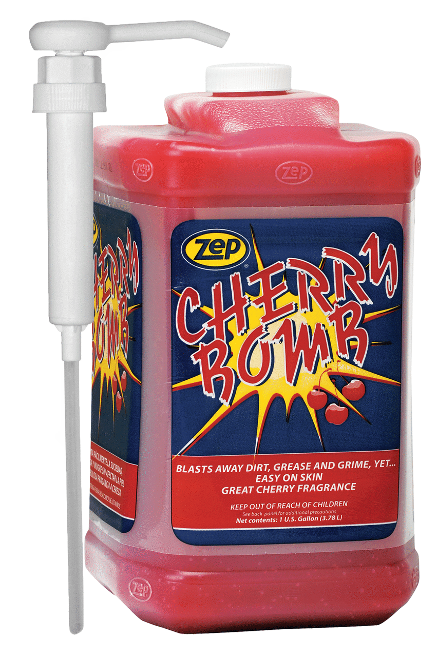 Zep Cherry Bomb with One Gallon Industrial Pump - SuperKleenDirect