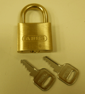 Abus 55/40 Solid Brass Padlock (medium)