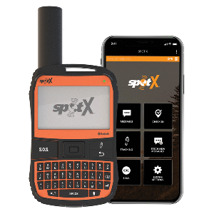 SPOT X 2-Way Satellite Messaging, GPS Tracking & SOS Feature with GEOS Qwerty Keyboard & Bluetooth