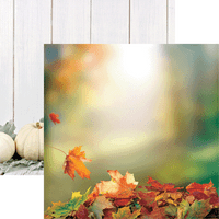 LEAF PILE - 12 X 12 DOUBLE SIDED PAPER