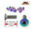 RCSS Nev'r Strip Grade-5 Deep Socket Titanium Flat-Head Screws (M3x8mm) (Choose Bada' Bling Finish)