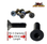 RCSS Nev'r Strip Grade-5 Deep Socket Titanium Flat-Head Screws (M2.5x10mm) (Choose Stealth Black Finish)