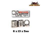 RCSS Next-Level Hybrid Ceramic Bearings - 2 pcs (6 x 13 x 5mm) 