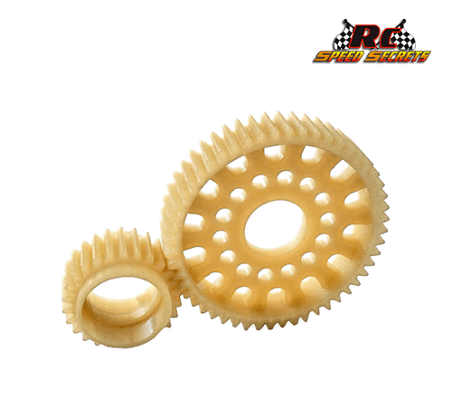 RC Speed Secrets Super-Light Cut Diff Gears Group
AE B6.1 with Layback Transmission