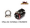 Tekin Spec-R Gen-4/ Gen-3 Motor RCSS "Next Level" Hybrid Ceramic Bearing Kit - 2 pcs 