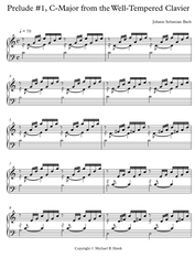 Prelude No.1 in C Major - J.S. Bach