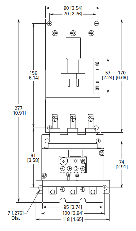 Eaton Xtce095f Contactor