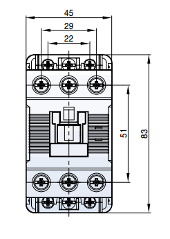 LS MC-40A-AC240 Metasol 40 AMP contactor | 240 volt AC coil 30 amp ac contactor wiring diagram 