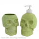 Lime green skull holder is also available.