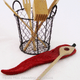 Red chili pepper spoon rest or double the use as a party serving tray.