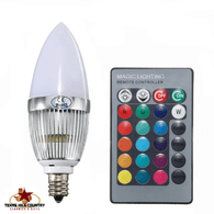 LED Light bulb and remote controller.