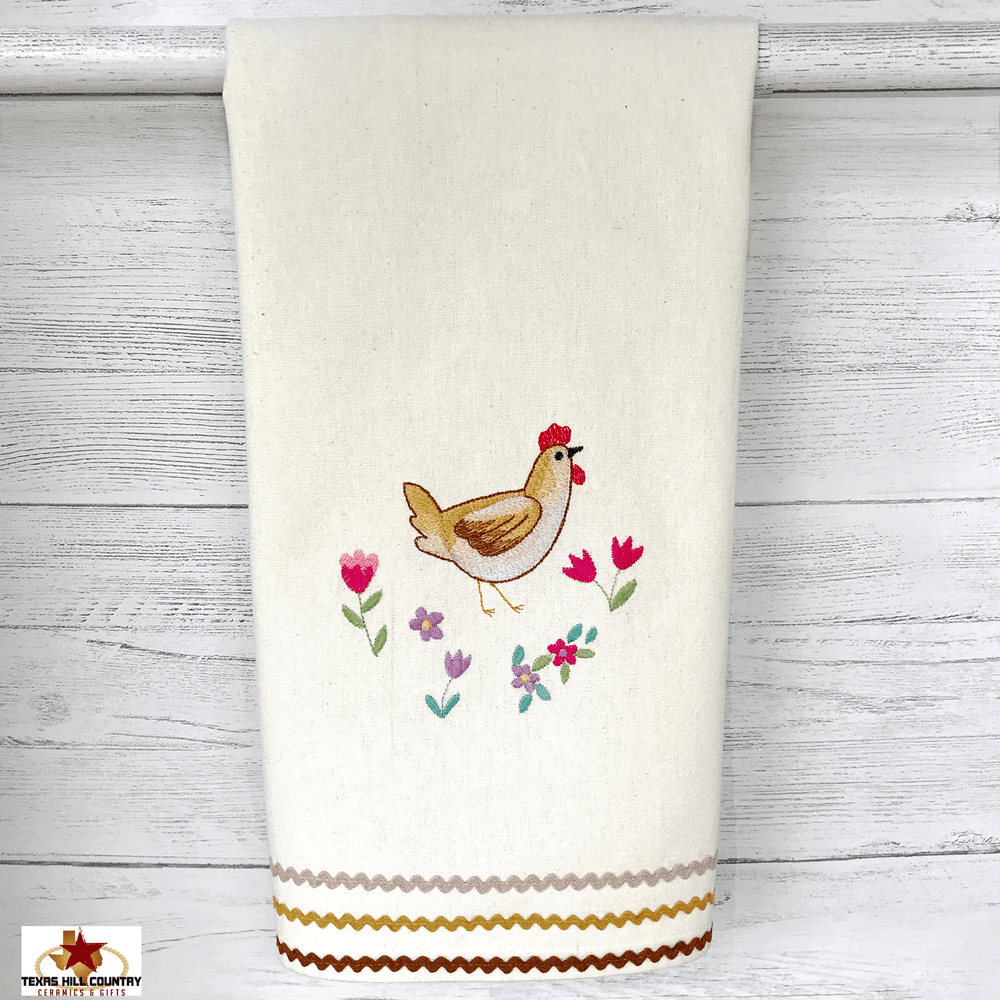 chicken kitchen towels