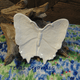 Solid white butterfly ideal for summer beach cottage