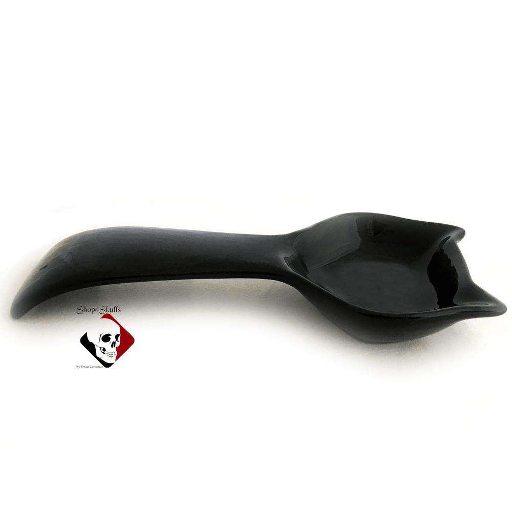 Black cat discount spoon rest