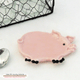 Go hog wild with the adorable pink pig tray