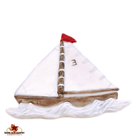 Sailboat tea bag holder for the nautical collector