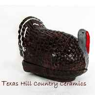 This turkey butter dish is great accent for any holiday table setting