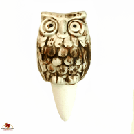 Owl plant tender in warm tones made in the USA.
